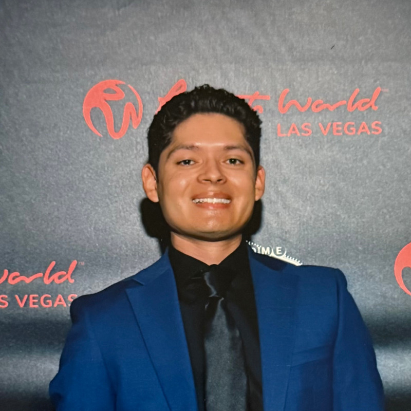 Eddie for red carpet of Hans Zimmer at Resort World Las Vegas